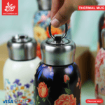 ⁦1Pc Random - Mini Thermal Mug Stylish & Portable Insulated - 300ml⁩ - الصورة ⁦3⁩