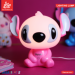 ⁦3D Decorative Lamp with USB - Stitch Pink⁩ - الصورة ⁦3⁩