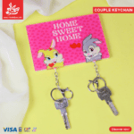 Acrylic Keychain Hanger - Miss Bunny & Thumper