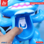 ⁦Bottle & Dispenser 2×1 - Stitch Blue For Kids⁩ - الصورة ⁦6⁩