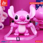 Bottle & Dispenser 2×1 - Stitch Pink For Kids