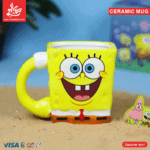 Ceramic Mug Square Spongebob - 400ml