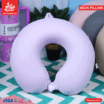 Cushion Neck Pillow - Dots Lilac