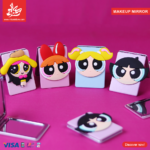 ⁦1Pc Random – 3D Makeup Mirror – Powerpuff⁩ - الصورة ⁦3⁩