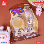 Soft Slime set For Kids - Anti-Stress with cute character DIY - Labubu