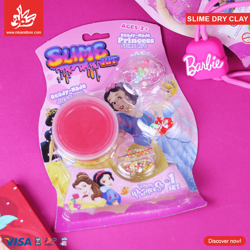 83 Soft Slime set For Kids - Anti-Stress with cute character DIY - Princess - الصورة 1