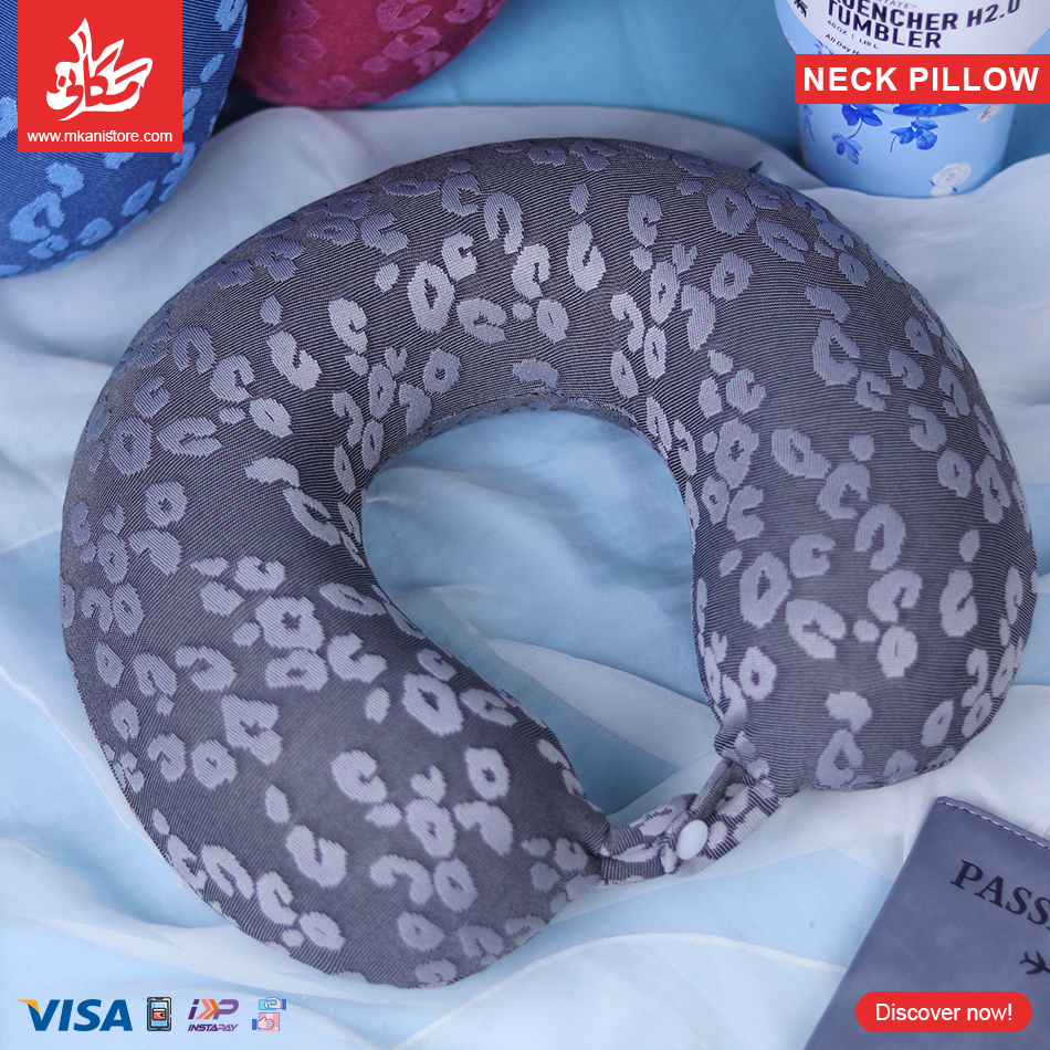 86 Cushion Neck Pillow - Tiger Gray - الصورة 1