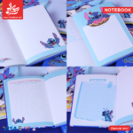 ⁦1Pc Random - PU Leather Notebook - Stitch⁩ - الصورة ⁦2⁩