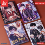 1Pc Random - PU Leather Notebook - Harry Potter