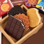 1Pc Random - Mini Notebook Sweet Biscuits (Scented Chocolate)