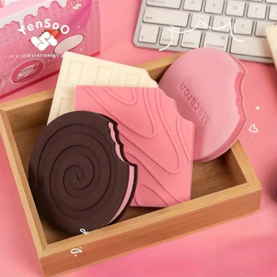 delicious-notebooks-the-madras-kadai2 1Pc Random - Mini Notebook Strawberry (Scented Desserts) - الصورة 1