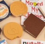 ⁦1Pc Random - Mini Notebook Cookie & Waffle (Scented Chocolate)⁩ - الصورة ⁦3⁩