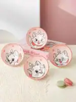 ⁦Set of 4 Pcs Ceramic Bowls 350ml Disney Orignal - Lulu Cat⁩ - الصورة ⁦5⁩