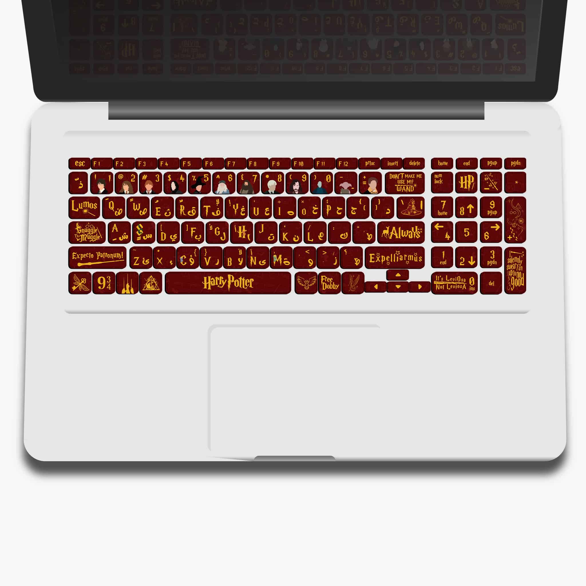 كيبورد 6 Key Board Stickers - HarryPotter Series - الصورة 1