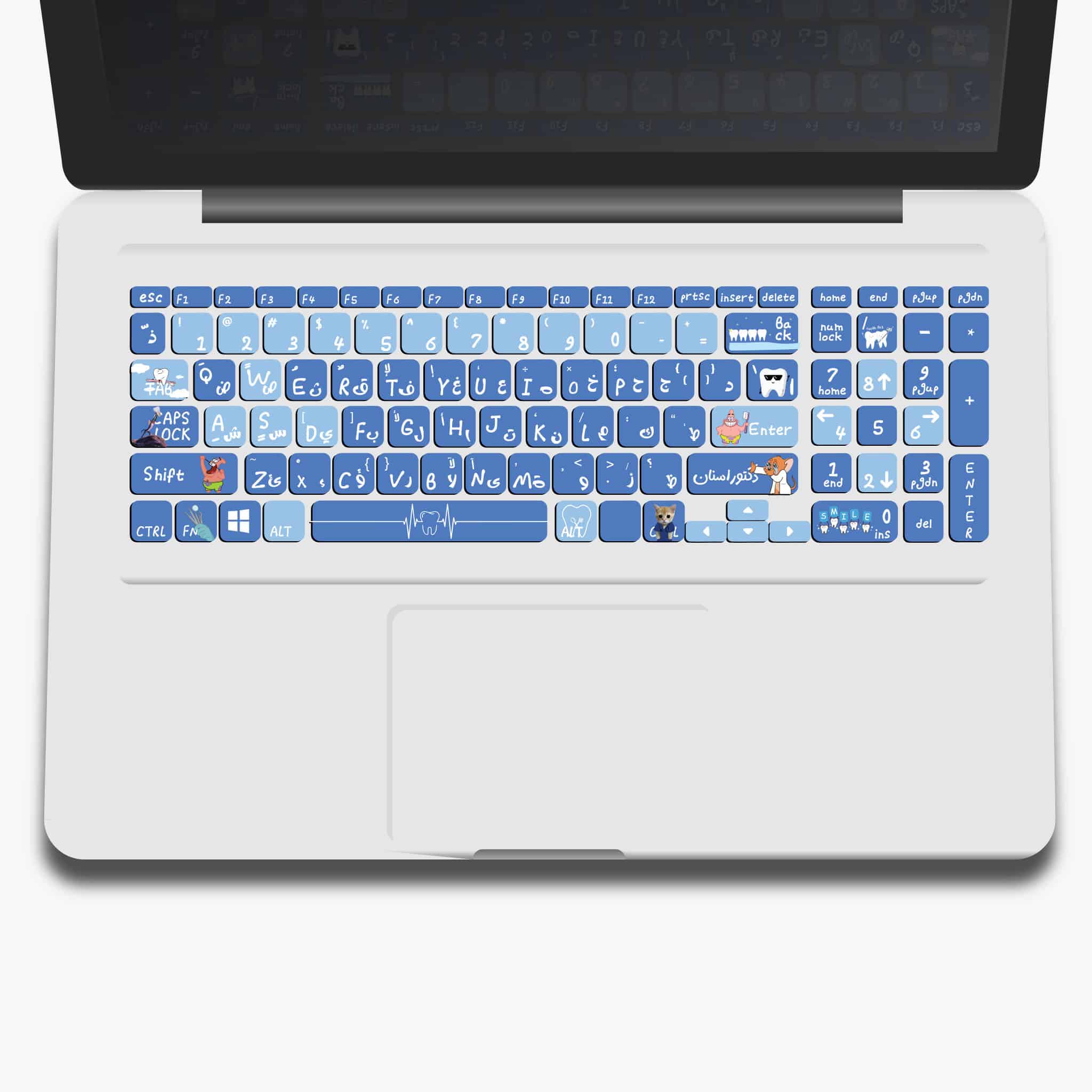 كيبورد 9 Key Board Stickers - Dentist Job - الصورة 1