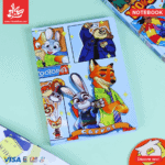 Notebook A5 - Zootopia - 150 Pages