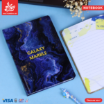 Notebook A5 - Galaxy Marble - 150 Pages