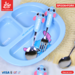 ⁦Set 2pc Stitch - Disney Orignal stainless steel - Spoon+fork⁩ - الصورة ⁦4⁩