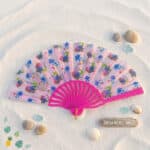 ⁦1Pc Random - Large Folding Hand Fan - Stitch⁩ - الصورة ⁦2⁩