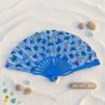 ⁦1Pc Random - Large Folding Hand Fan - Stitch⁩ - الصورة ⁦4⁩