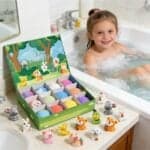⁦1Pc Random - Bath Bombs for Kids - Colorful Fizzing Balls with Hidden Mini Toys Inside - Animals⁩ - الصورة ⁦7⁩