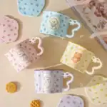 ⁦1Pc Random Ceramic Mug With Cute Animal Circle Pattern - 400ml⁩ - الصورة ⁦4⁩