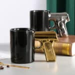 1Pc Random - 3D Ceramic Gun Mug 320 ml