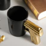 ⁦1Pc Random - 3D Ceramic Gun Mug 320 ml⁩ - الصورة ⁦2⁩