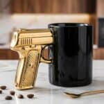 ⁦1Pc Random - 3D Ceramic Gun Mug 320 ml⁩ - الصورة ⁦7⁩