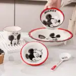 ⁦Creative Attractive Dinnerware Set Of 5pcs Disney Orignal - Mickey Mouse⁩ - الصورة ⁦4⁩