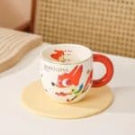 ⁦Luxurious Set Of 5pcs Disney Orignal - Ceramic Dinnerware with Portable Gift Box - Zootopia Nick⁩ - الصورة ⁦7⁩