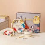 Luxurious Set Of 5pcs Disney Orignal - Ceramic Dinnerware with Portable Gift Box - Zootopia Judy
