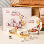 Premium Dinner Set Of 5pcs Disney Orignal - Mickey Mouse