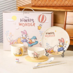 Premium Dinner Set Of 5pcs Disney Orignal - Daisy Duck