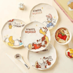 ⁦Premium Dinner Set Of 5pcs Disney Orignal - Mickey Mouse⁩ - الصورة ⁦4⁩