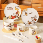 ⁦Premium Dinner Set Of 5pcs Disney Orignal - Mickey Mouse⁩ - الصورة ⁦6⁩