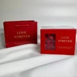 ⁦Creative Pearl Necklace Jewelry With Rose Gift Box and Gift Bag - Red Edition⁩ - الصورة ⁦3⁩