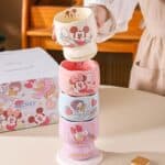 ⁦Set of 4 Pcs Ceramic Mug 320ml Disney Orignal - Mickey Family⁩ - الصورة ⁦2⁩
