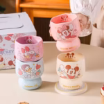 ⁦Set of 4 Pcs Ceramic Mug 320ml Disney Orignal - Mickey Family⁩ - الصورة ⁦3⁩