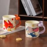 ⁦1Pc Random - Ceramic Mug 360ml Disney Orignal with Creative Ribbon – Zootopia⁩ - الصورة ⁦3⁩