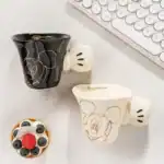⁦1Pc Random - Ceramic Mug 280ml Disney Orignal with Creative Handgrip – Mickey Mouse⁩ - الصورة ⁦3⁩