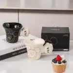 ⁦1Pc Random - Ceramic Mug 280ml Disney Orignal with Creative Handgrip – Mickey Mouse⁩ - الصورة ⁦5⁩