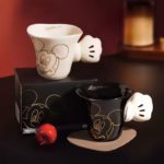 ⁦1Pc Random - Ceramic Mug 280ml Disney Orignal with Creative Handgrip – Mickey Mouse⁩ - الصورة ⁦8⁩