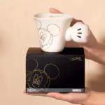 ⁦1Pc Random - Ceramic Mug 280ml Disney Orignal with Creative Handgrip – Mickey Mouse⁩ - الصورة ⁦10⁩
