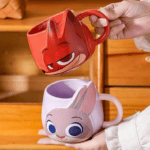 ⁦1Pc Random – 3D Ceramic Mug 470ml Disney Orignal – Zootopia⁩ - الصورة ⁦5⁩