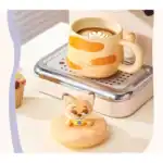 ⁦1Pc Random – Ceramic Mug 350ml Disney Orignal With a 3D Character Lid – Zootopia⁩ - الصورة ⁦6⁩