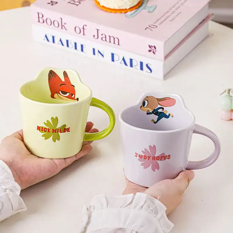 373++ 1Pc Random – Ceramic Mug 300ml Disney Orignal – Zootopia - الصورة 1