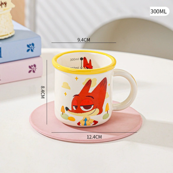 Ceramic Mug Disney Orignal 300ml - Zootopia Nick