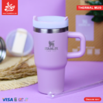 Stanley Quencher H2.O Tumbler With Handle 600ml - Purple