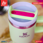 ⁦Stanley Quencher H2.O Tumbler With Handle 600ml - Mint⁩ - الصورة ⁦2⁩